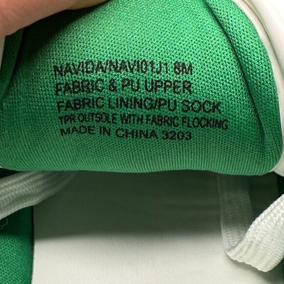 MADDEN GIRL Navida Women's 8M Platform Low Top Sneakers Green White Shoes READ - Picture 12 of 12